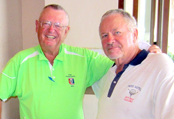 Dick Warberg & Barry Elphick.