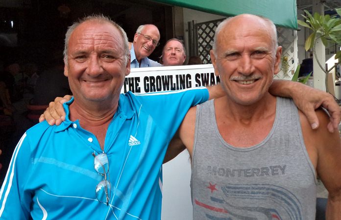 Fred Cuypers (left) and Sandy Leiper.