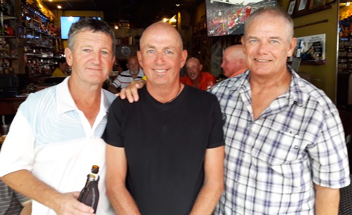 Gary Emmett, Capt. Phil and Fred Birch.