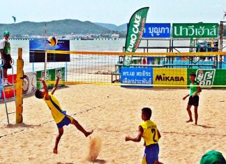 Euro Cake beach volleyball regionals open in Sattahip