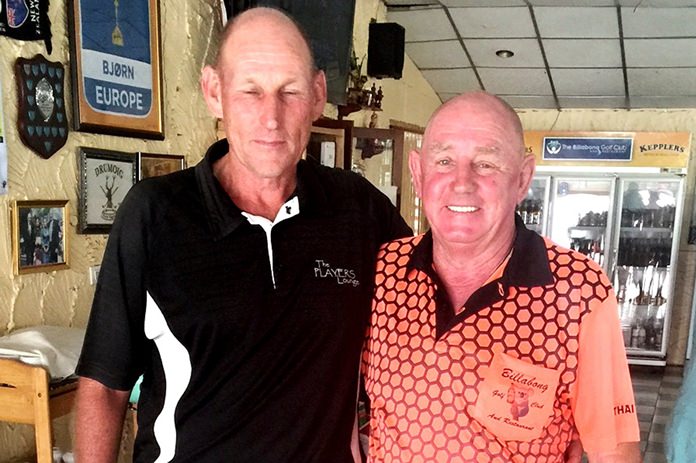 Lloyd Shuttleworth (left) and Capt. Bob.