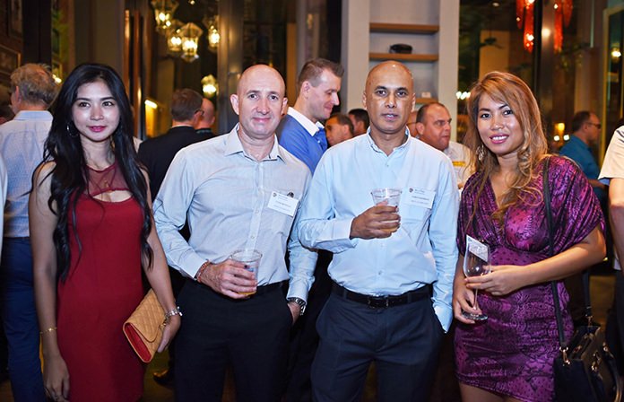 ‘Nok’ Thasakamolwak, Clive Benwell, operations manager at Oryx Automation, Suren Moodley, managing director at Oryx Automation, and Nilnapha Chaichit, procurement specialist-logistics at CEA Project Logistics.