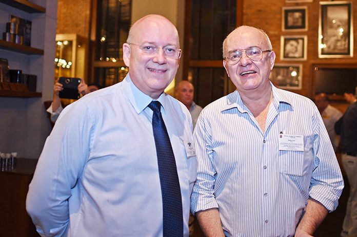 Graham Macdonald MBE, chairman of the SATCC and Stephen Frost, Director, Bangkok International Associates.