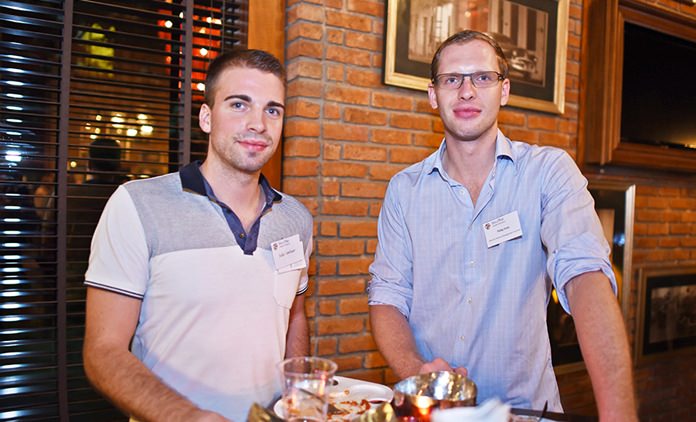 Heiko Landauer, country manager at Balluff (Thailand) Limited, and Phillip Ende, associate partner at Rodl & Partner Management Services Ltd.