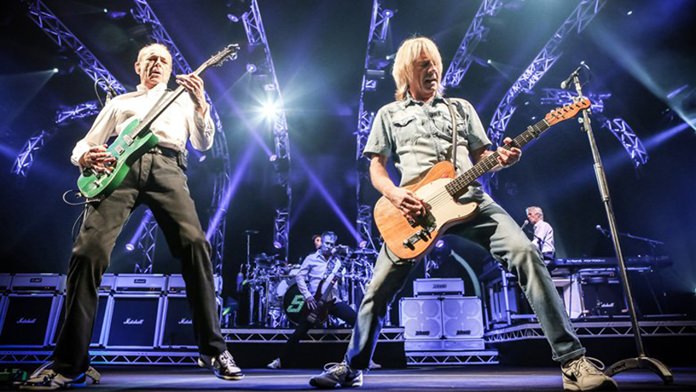 Rick Parfitt (right) of the band Status Quo has pulled out of this year’s summer tour after suffering a heart attack.