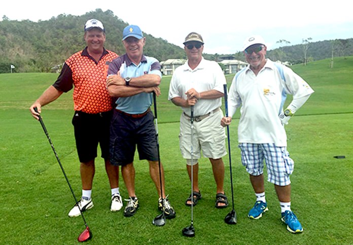 Outback golfers on tour in Hua Hin.