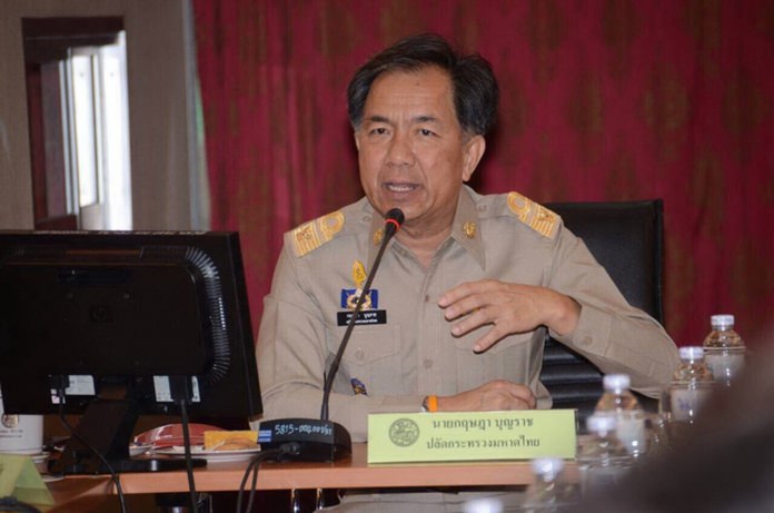 Permanent Secretary for Interior Krisada Boonrach.