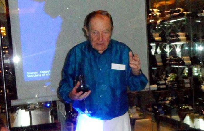 Volker Fischer at his welcome speech.