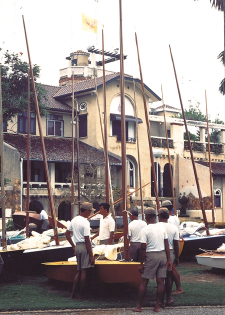 The Royal Chritralada Yacht Squadron, Klai Kangwol Palace: Home of some one hundred OK dinghies.