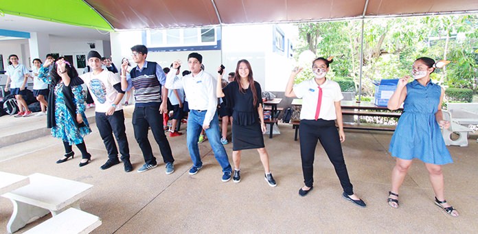 IB students performed their own Roald Dahl dance at lunchtime!