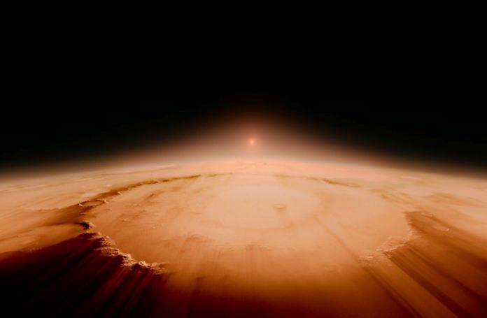 This image shows a scene from “Voyage of Time,” by filmmaker Terrence Malick. (IMAX via AP)