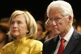 Former President Bill Clinton and his wife Democratic Presidential Candidate Hillary Clinton