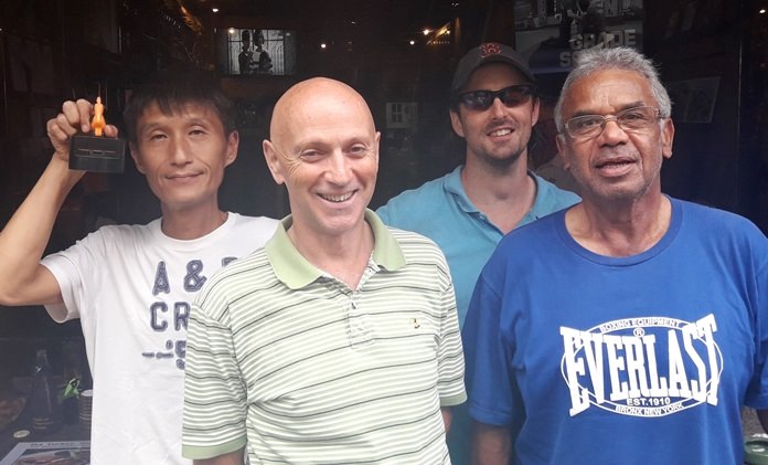 (L to R) Kenny Aihara, Zed Beloglavec, Ben Denham and Fred Graham.