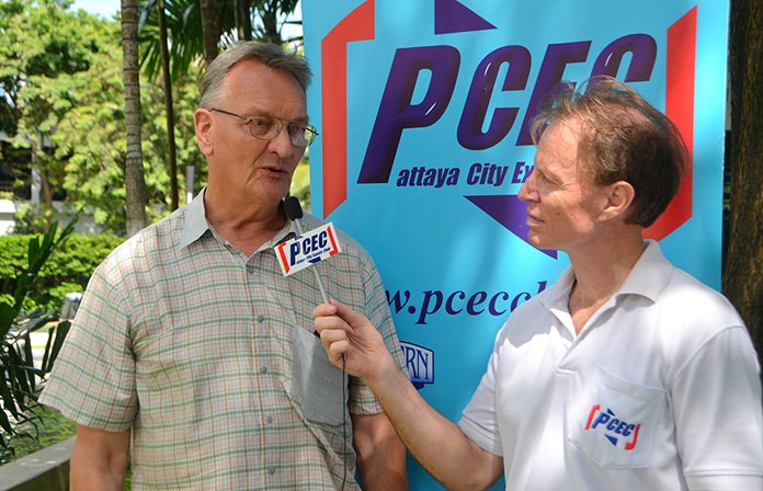 Member Ren Lexander interviews John Lynham after his presentation to the PCEC. The video can be viewed at: https://www.youtube.com/watch?v=P8TgBM8wrFk&t=15s.