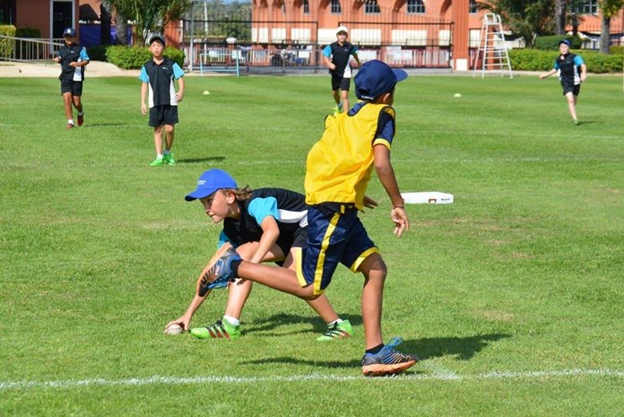 Quick reactions from the Regents Tee-Ball fielders v St Andrews.