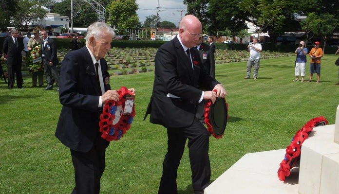 Archie Dunlop BEM and Graham Macdonald MBE.