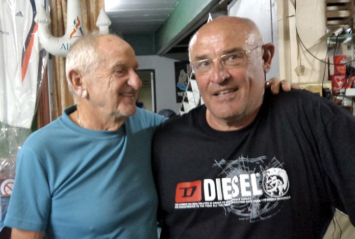 Frank Riley & Nigel Henson.