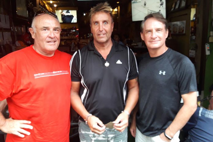 Nigel Henson, Steve Dunn and Bob Mulholland back at TGC.