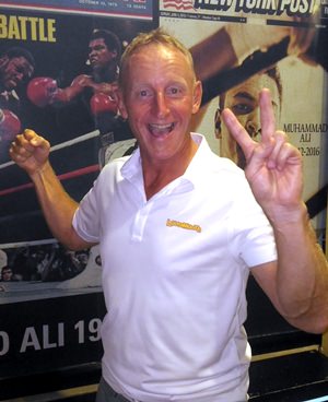 Nik Evans took a near pin at Eastern Star.