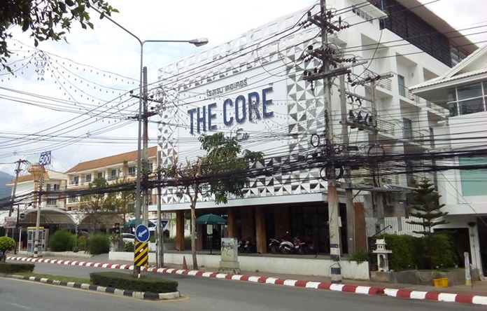 The Core Hotel Chiang Mai was shut down by government officials after it was found to be operating without a hotel license. The hotel is the site of the Malin Sky Pub where the son of a general was assaulted by bodyguards for celebrity customers.