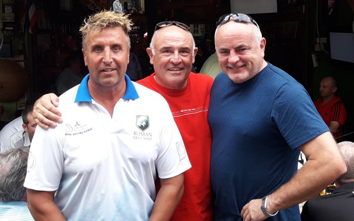Stevie Dunn, Nigel Henson and Tony Mac.