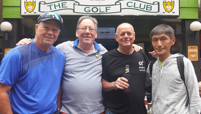 Alan Rothwell, Bryan Carroll, Robbie Taylor and Kenny Aihara back at TGC