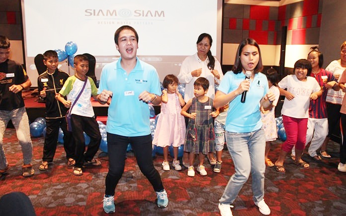 Who’s having more fun? The Baan Jing Jai children or the hotel staff?