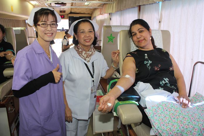 Bangkok Hospital Pattaya finished its annual blood drive with a flourish, putting the facility over the 1 million cc mark since the program began.