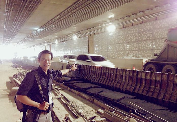 Pattaya Mail reporter gets an exclusive look into the tunnel during its brief opening 