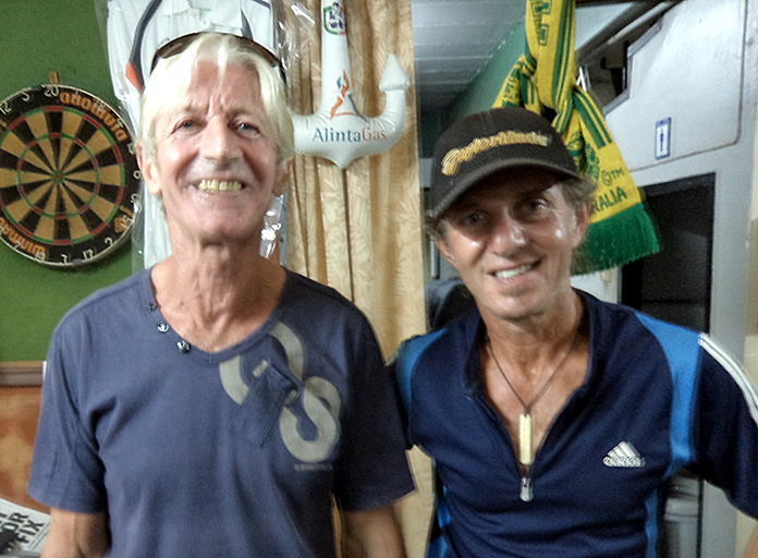 Patrick Poussier & Sal Brizzi.