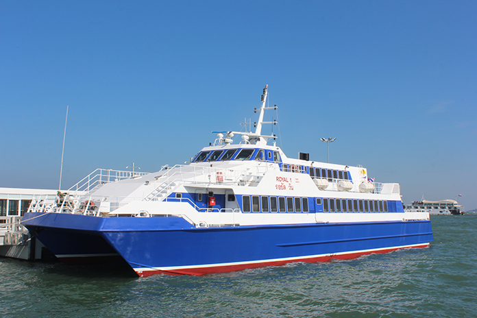 Free rides on the Pattaya-Hua Hin ferry will be available through Jan. 31 after the company delayed its official launch due to voyage cancellations caused by stormy conditions.