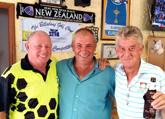 Capt Bob, Dave Bramley and John Anderson.