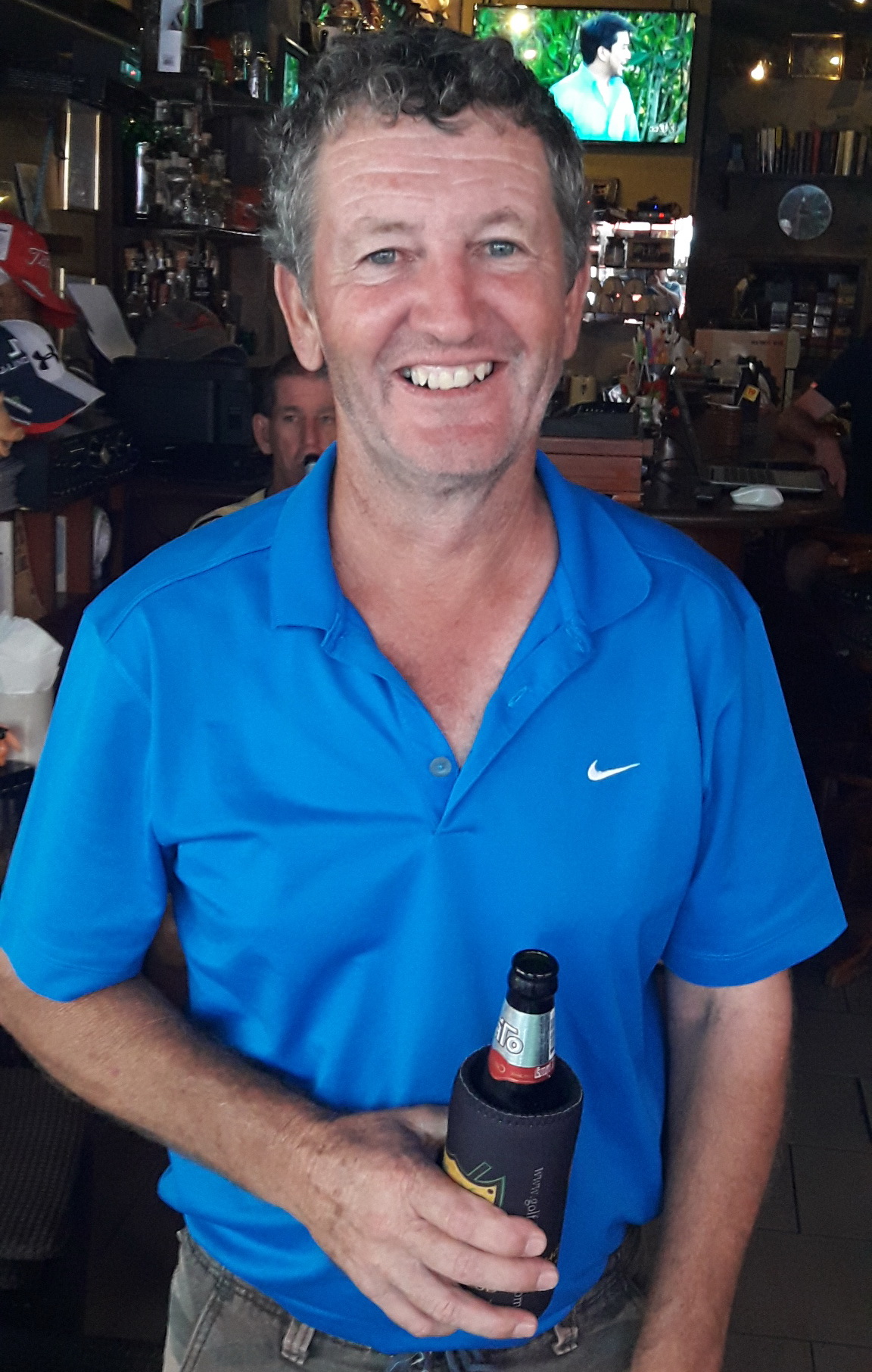 Record breaker Gary Emmett.