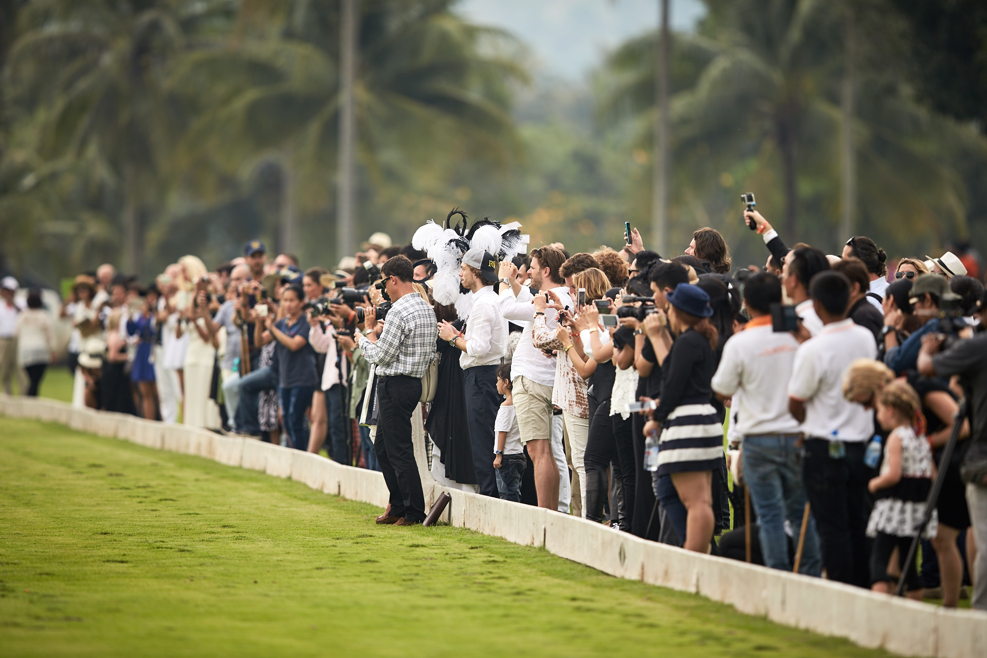 Equestrian fans and socialites turned out in large numbers to enjoy the day.