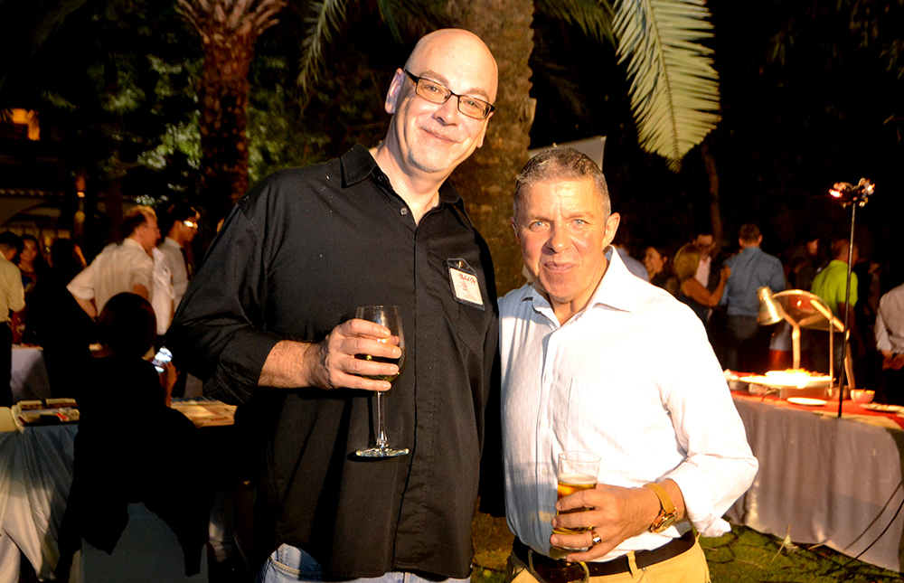(L to R) Nick Pendrell, Marketing Director of Thailand City Real Estate, and Paul Strachan, Assistant Editor of Pattaya Mail.