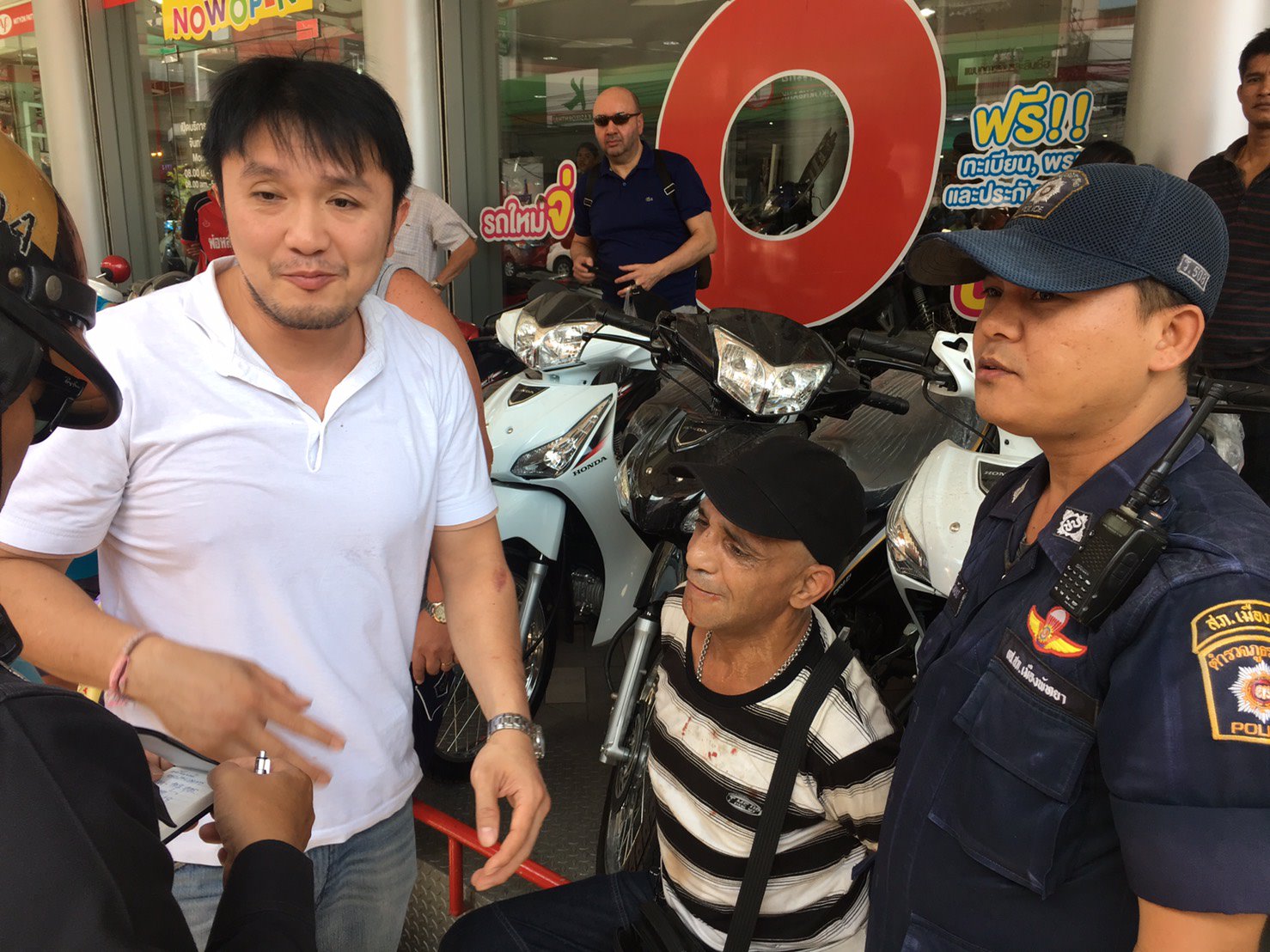 Mohammed Yazid Kherrab has been arrested for allegedly pickpocketing a Belgian man on a Pattaya baht bus.