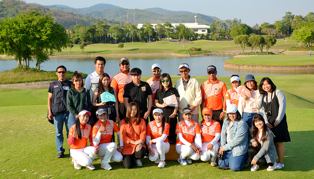 During the announcement, the Mass Media was given a chance to check out the large golf course at Pattana, spread over 1200 rai.