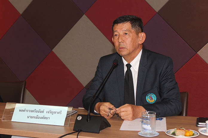 The newly appointed mayor of Pattaya, Maj. Gen. Anan Charoenchasri.