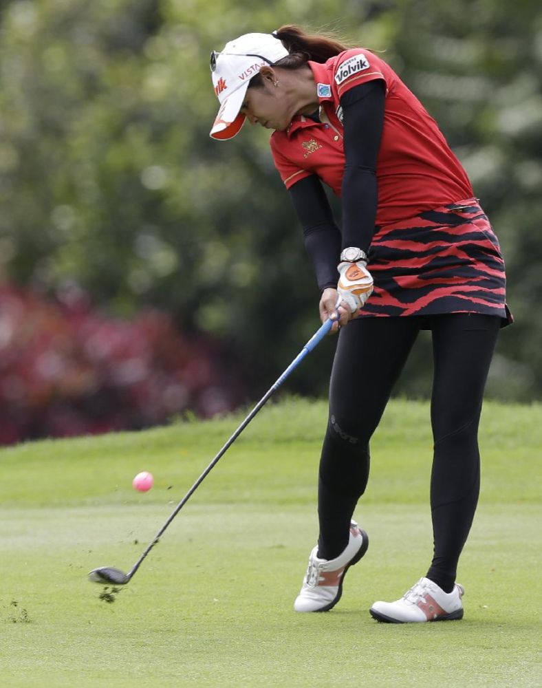 Thailand’s Pornanong Phatlum will be hoping to deliver a home victory this weekend. (AP Photo)