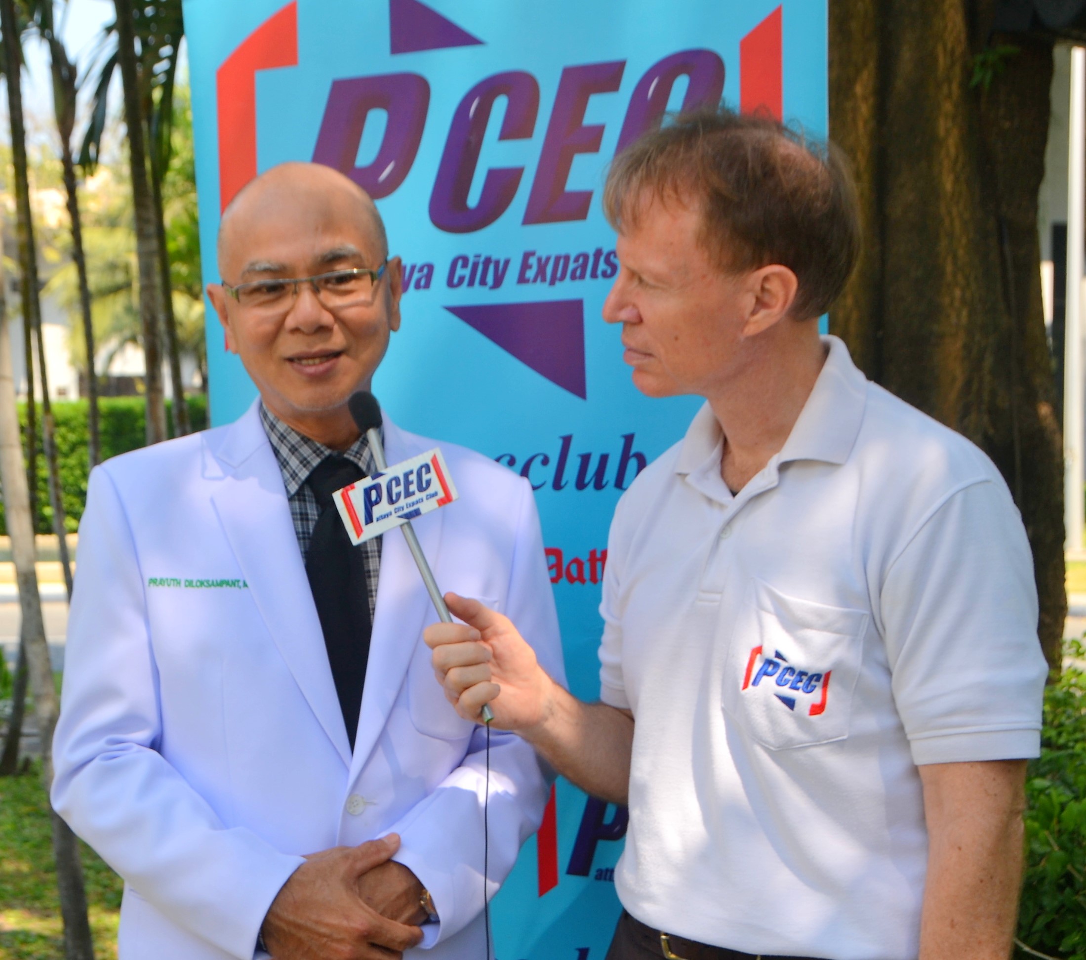 Member Ren Lexander interviews Rayuth Diloksampant, MD, about his just completed presentation to the PCEC. To view the video, visit https://www.youtube.com/watch?v=lOwUH09DbKE&t=4s.
