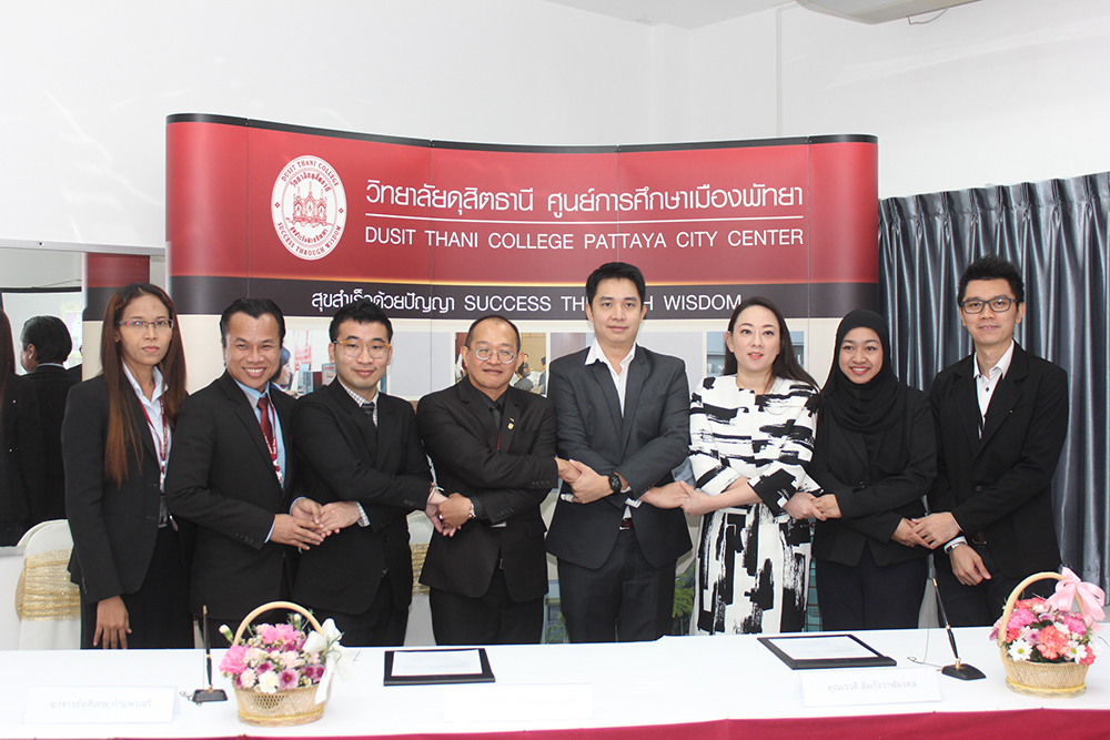 Hospitality and events-management students at Dusit Thani College will get internships and possibly jobs upon graduation under an agreement signed with the Pirachburi Group.