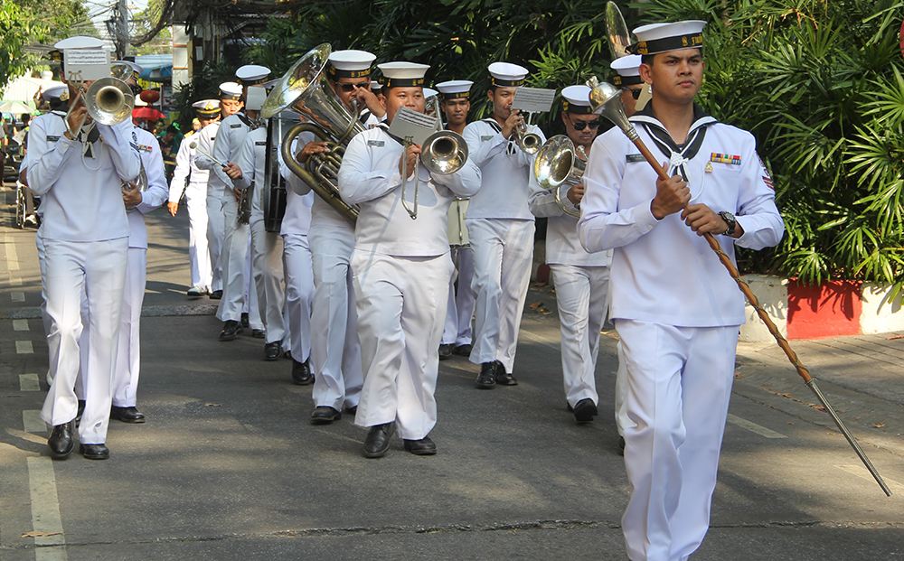 The Royal Thai Navy Band.