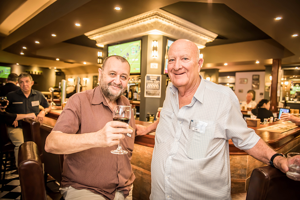 Bill Hammerton and Ray Woods.