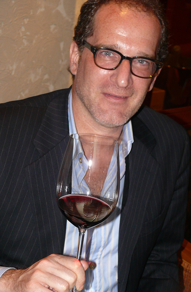 Davide Vacchiotti, the wine expert for the evening.