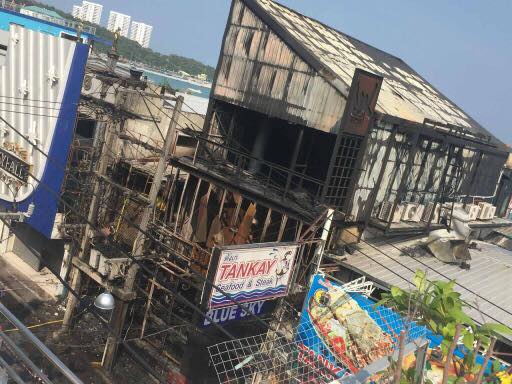 The building was gutted by the fire