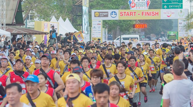 Thailand News 15-03-17 5 TAT Ayutthaya Kizuna Ekiden 2017 celebrated 130 years of Thai-Japanese relations 3JPG