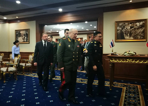 Thailand News 17-03-17 4 NNT Thailand welcomes Commander of the Ground Forces of the Russian Federation 1