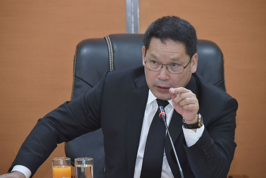 Industry Minister Uttama Savanayana.