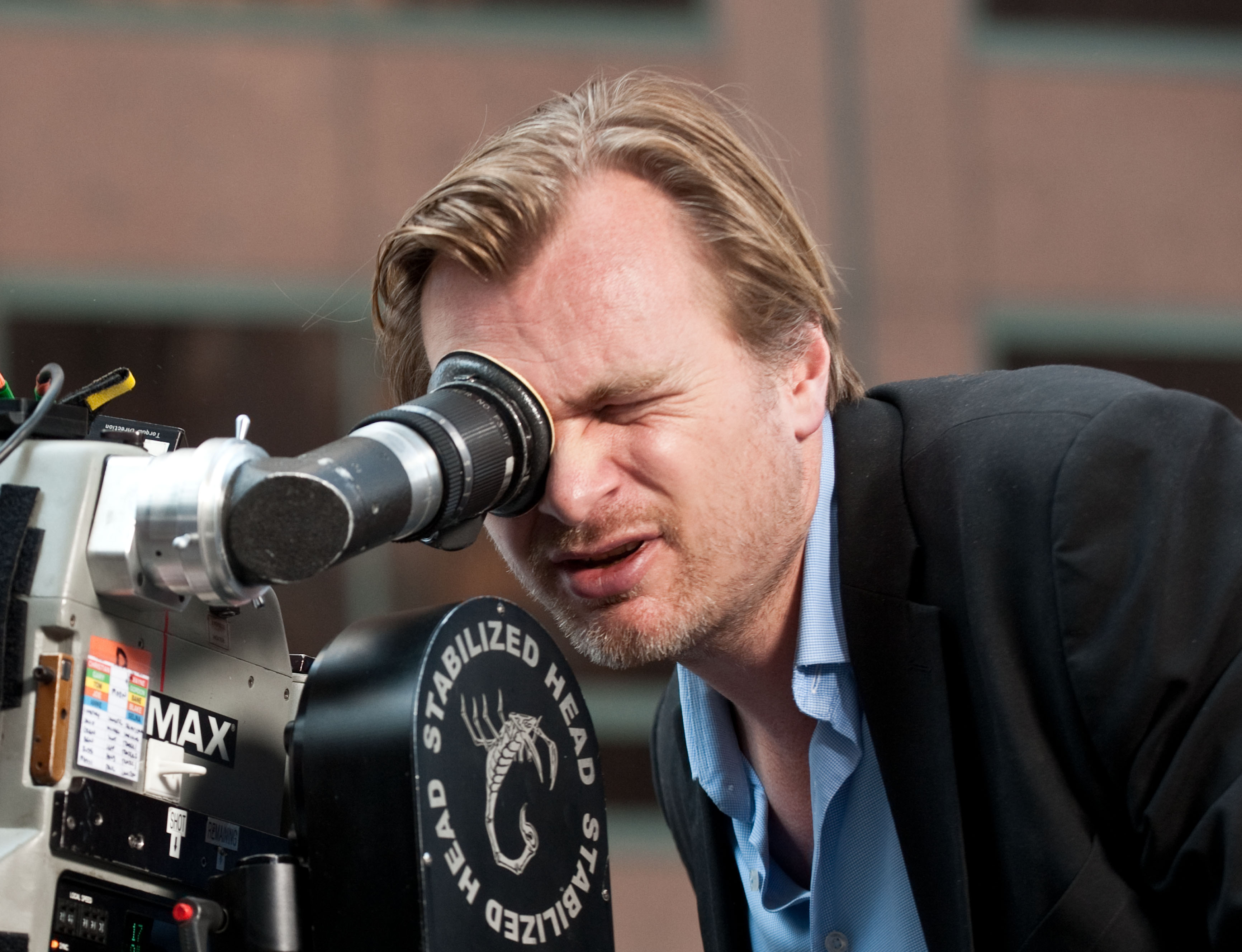 Film director Christopher Nolan.