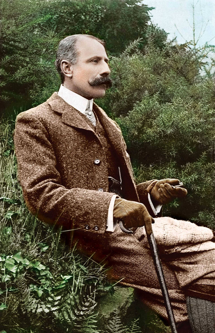 Edward Elgar in 1900.